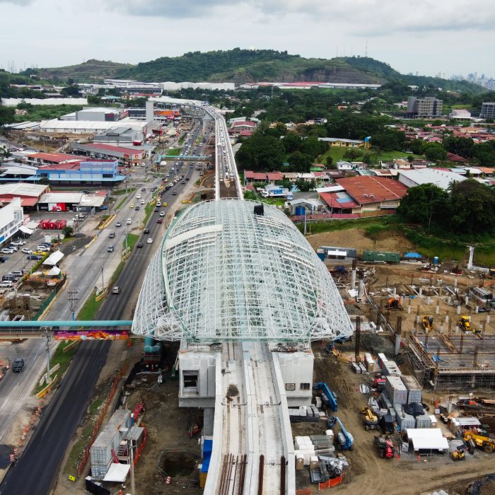 Estructura espacial, Ampliación línea 2 metro de Panamá.