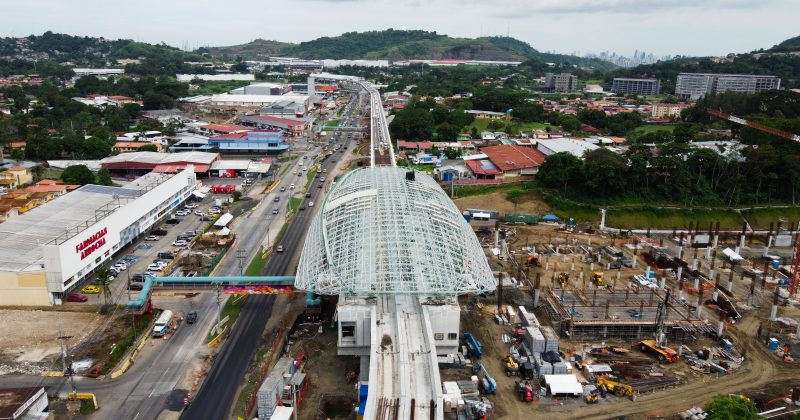 Estructura espacial, Ampliación línea 2 metro de Panamá.
