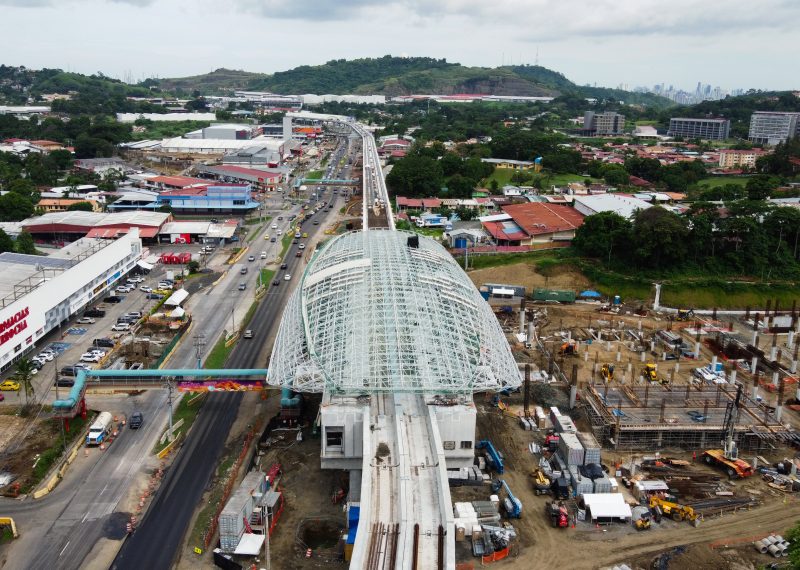 Estructura espacial, Ampliación línea 2 metro de Panamá.