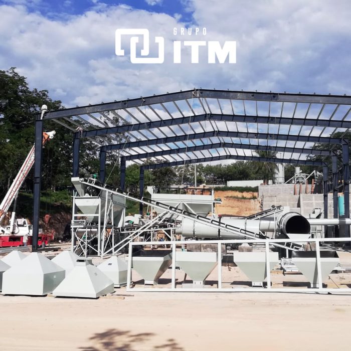 Nave Industrial, estructura en acero