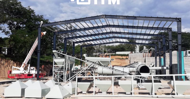 Nave Industrial, estructura en acero
