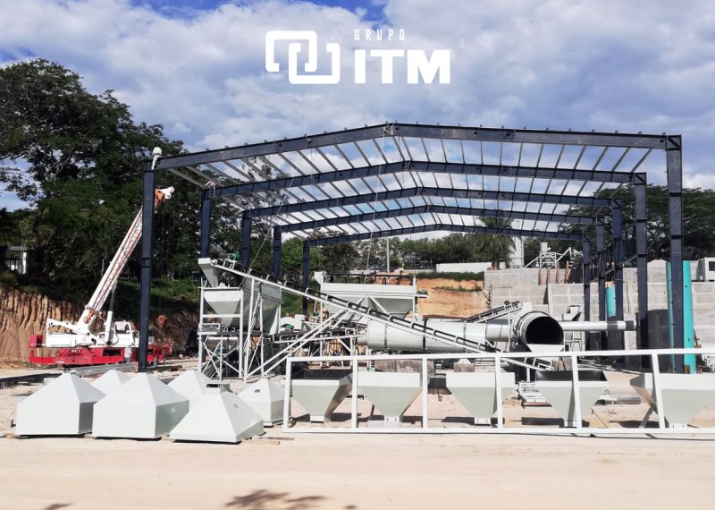 Nave Industrial, estructura en acero