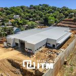 Hospital de Roatán, estructura totalmente Galvanizada por completo